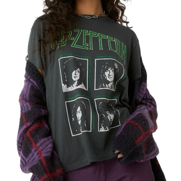 LETLUV Led Zeppelin Graphic Tee, Size XL / P2P 23” New w/o Tag MSRP $88 - Picture 5 of 8